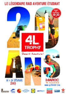 affiche 4 l trophy 2018