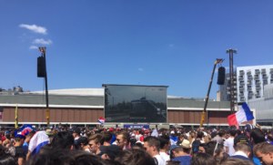 Fan zone à Rennes